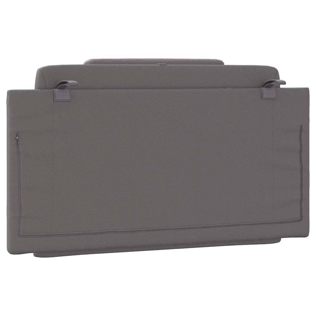 Cuscino Testiera Viana Grigio 100 cm in Similpelle CFW9780014
