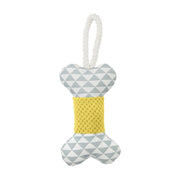 ZOOV GIOCO P/CANE MOD.OSSO GIALLO- 1,0 pz