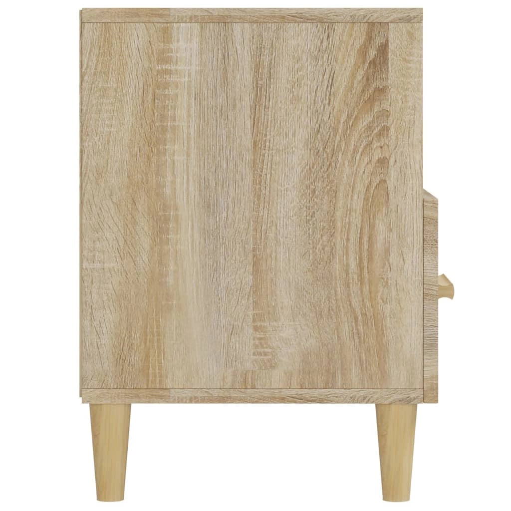 Mobile TV multimediale mensola TV credenza TV sala da pranzo soggiorno camera da letto rovere Sonoma 102 x 36 x 50 cm legno ingegnerizzato marrone 02_0027445