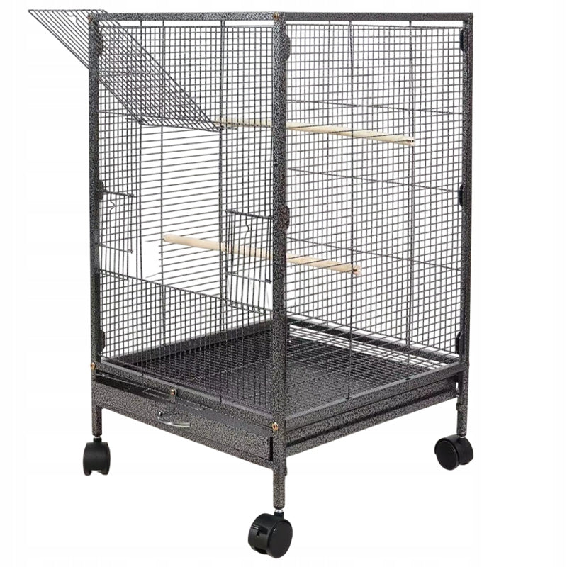 Gabbia metallica per uccelli esotici voliera per pappagalli canarini grande