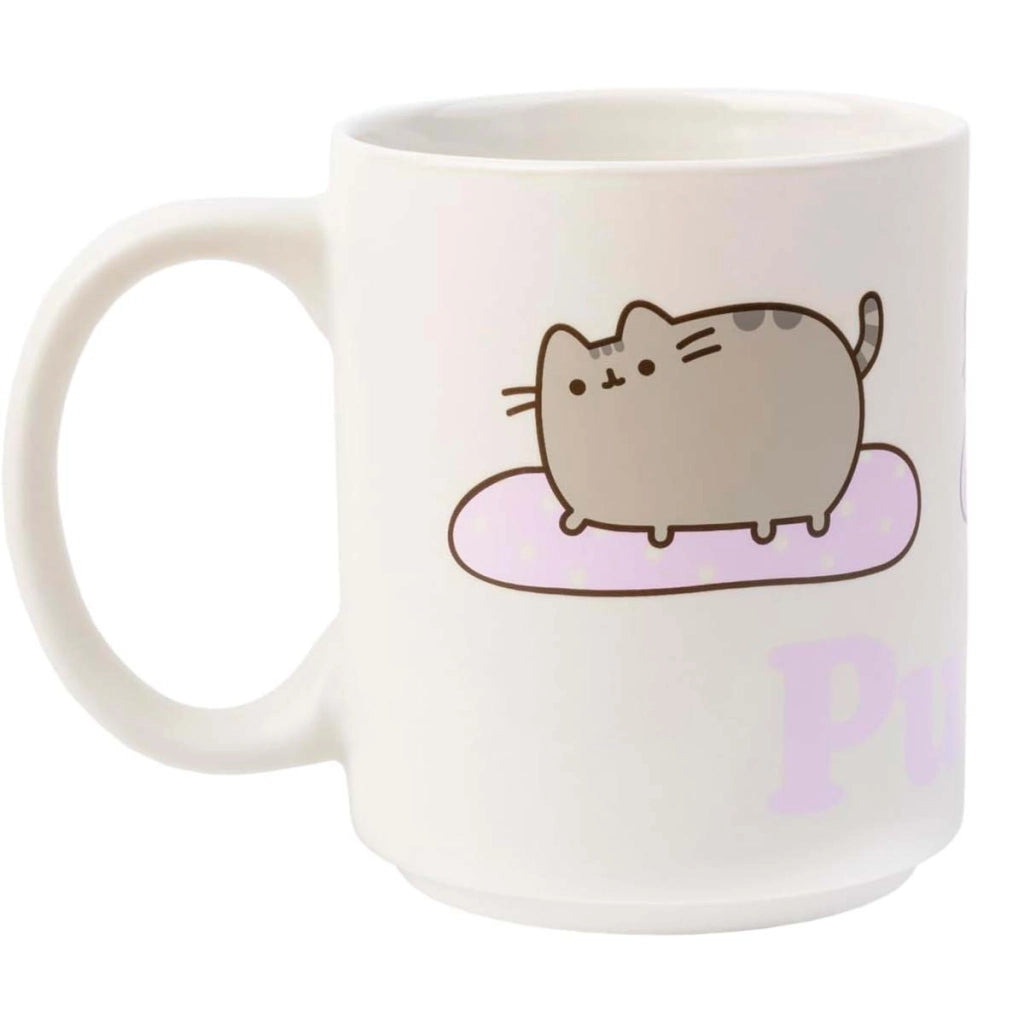 Tazza in ceramica da 350 ml Collezione Purrito Lavabile in lavastoviglie Bianco Pusheen