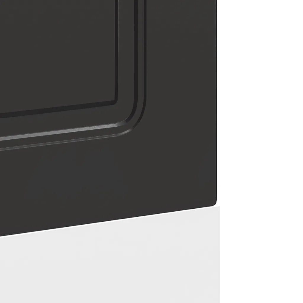 Pannello Lavastoviglie Kalmar Nero 60x1,5x67 cm in Truciolato