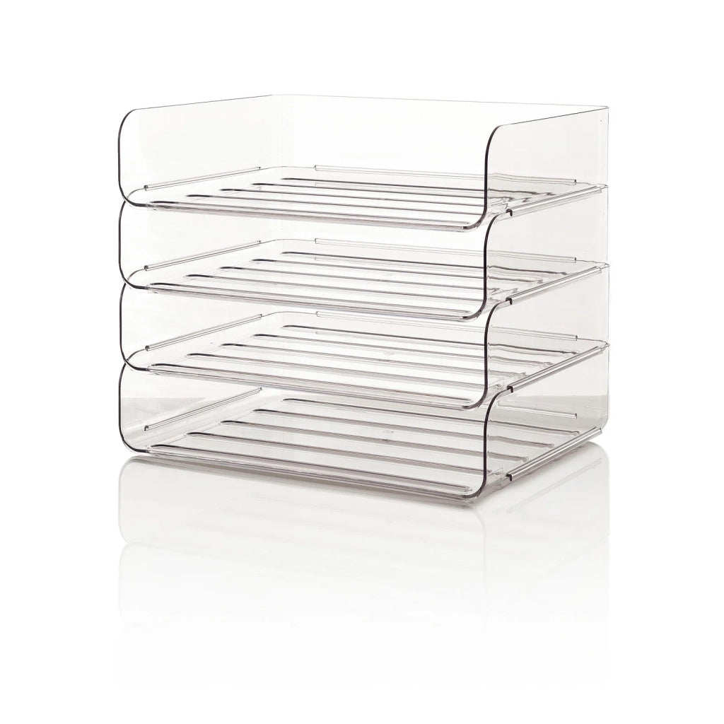 Set 4 moduli porta documenti NEST trasparente