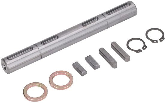 Reduttore a doppia uscita - Riduttore per vermi - Acciaio stampato - 18 mm - 164 mm - Bassa risonanza - Riduttore per vermi