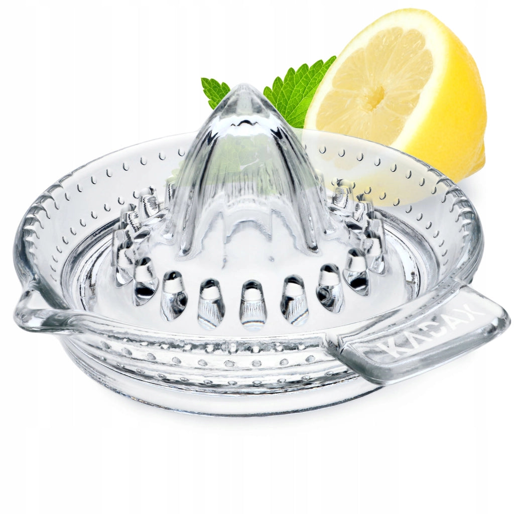 Spremiagrumi manuale KADAX in vetro per limoni
