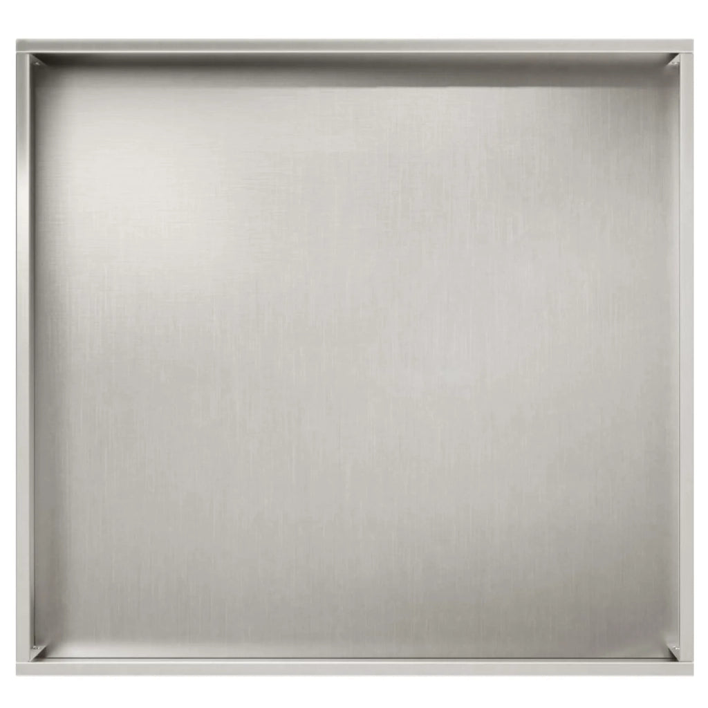 Vaso da giardino 2 pz Argento 50 x 50 x 49 cm Acciaio Inox 8005801