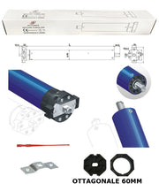 Rolladenmotor Rollladenantrieb Rohrmotor Jalousie Rollladen Motor 50NM 100KG KIT