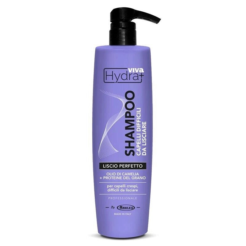HYDRA VIVA+ SHAMPOO LISCIO PERFETTO CON CAMELIA E PROTEINE DEL GRANO DA 750 ML