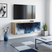 Mobile TV da Parete RAALTE 102 x 33 x 40 cm Rovere Sonoma 8007155