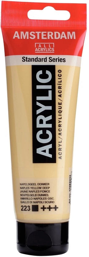 Acquaragia in tubo da 120 ml - Giallo Napoletano Scuro 223
