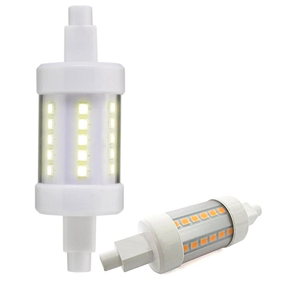 Trade Shop - Lampadina Lampada Led R7s 78mm Led 2835 Sostituzione Alogena 6500k 4,5w 360° -