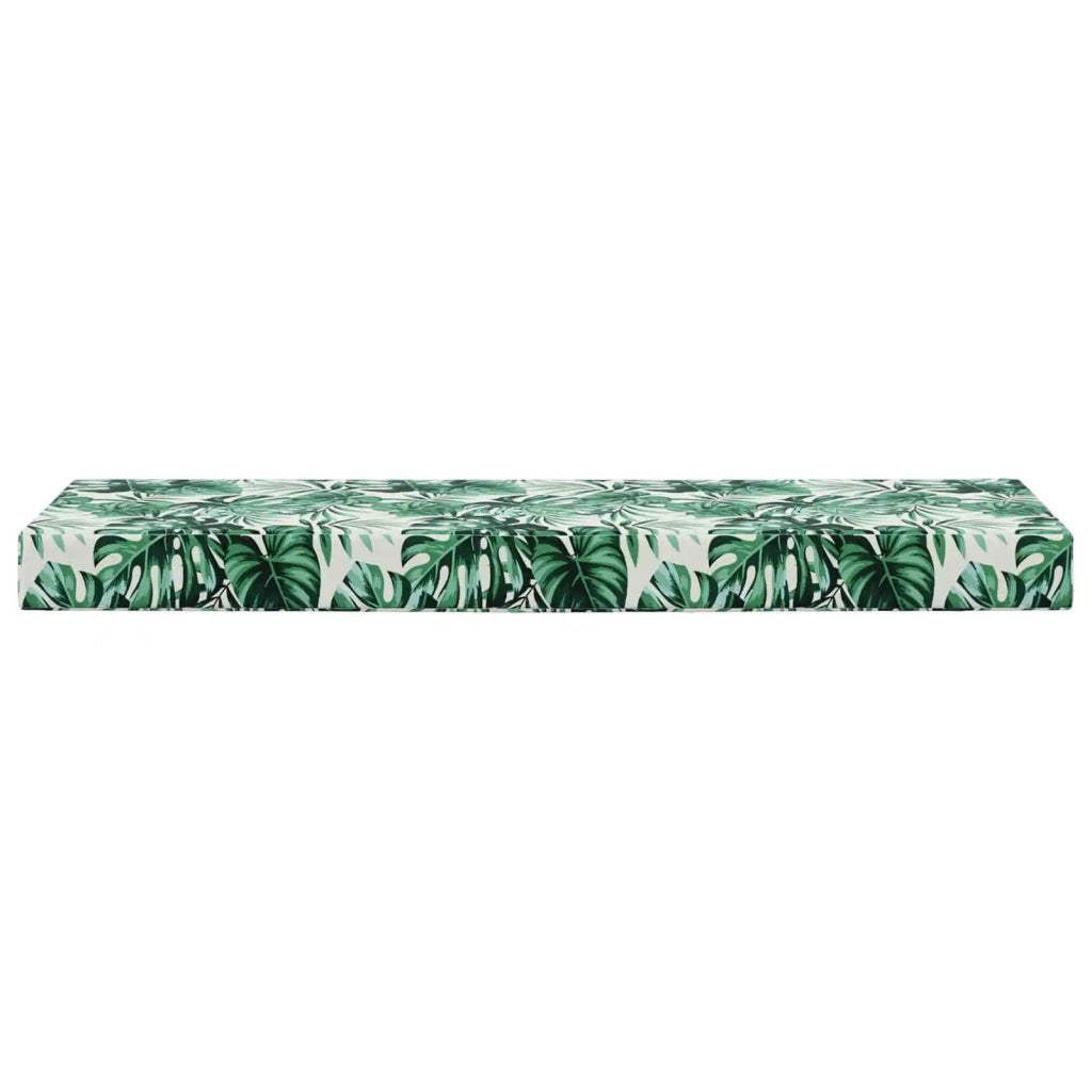 Cuscino da Sedia Esterno Fogli tropicali 111,5 x 40 x 8 cm 900977