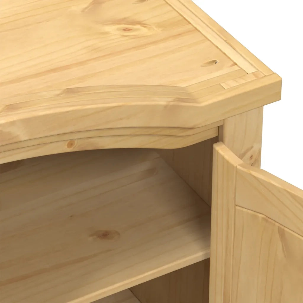 vidaXL Armadio Corona 151,5x52x170 cm in Legno Massello di Pino