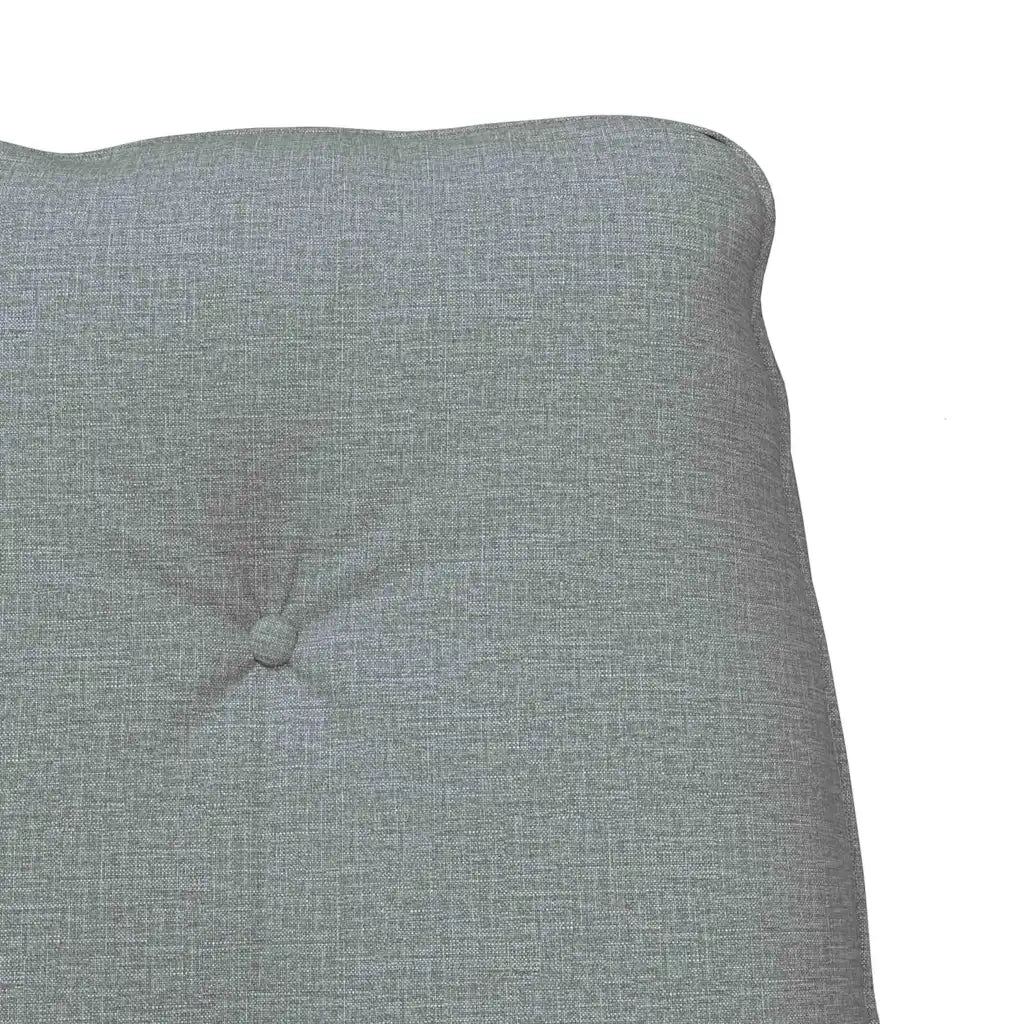 Poltrona | Sedia Relax Grigio chiaro 69 x 74 x 93 cm Tessuto e compensato
