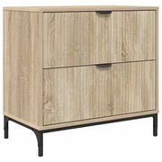 Comodino | Armadio da Notte | Mobiletto da notte rovere sonoma 63.5 x 36 x 61 cm Legno multistrato