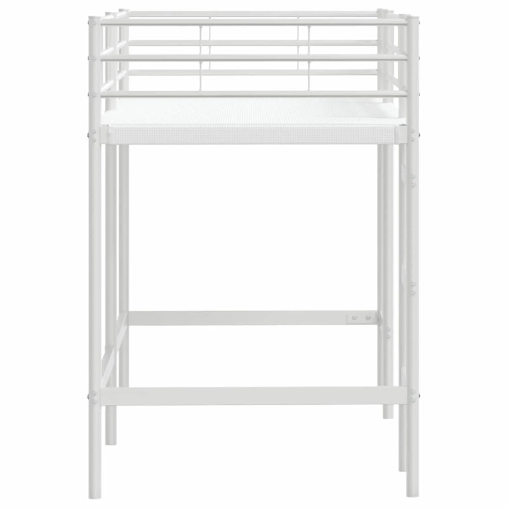 Struttura del letto loft per bambini Bianco 74,5 x 190 cm