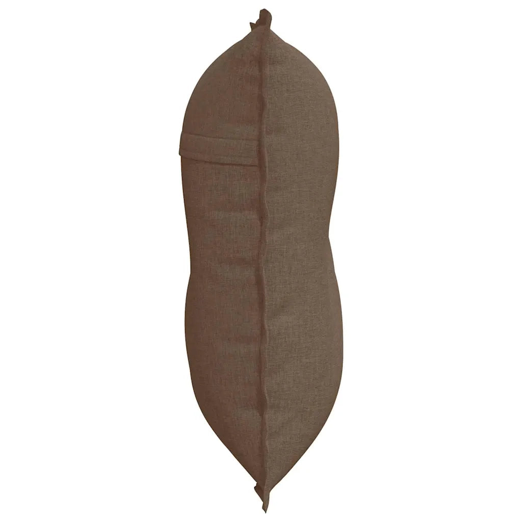 Cuscino per Schiena | Cuscino dorsale Marrone 80 x 19 x 50 cm Tessuto
