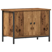 Mobile porta TV rettangolare dal design moderno con vano contenitore 60 x 35 x 45 cm in legno composito beige 02_0052433
