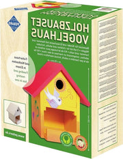 Set di costruzione per hobby e bambini - inclusi 9 tavole di legno di betulla non trattato - martello e chiodi - idea regalo per hobby e bambini - 466