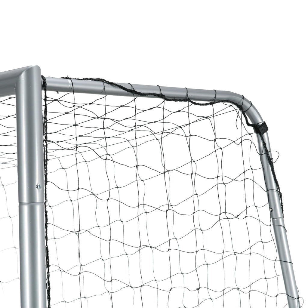 Porta da calcio ¨C Xylo ¨C resistente alle intemperie, rete robusta, telaio in metallo, 300x200x120 cm