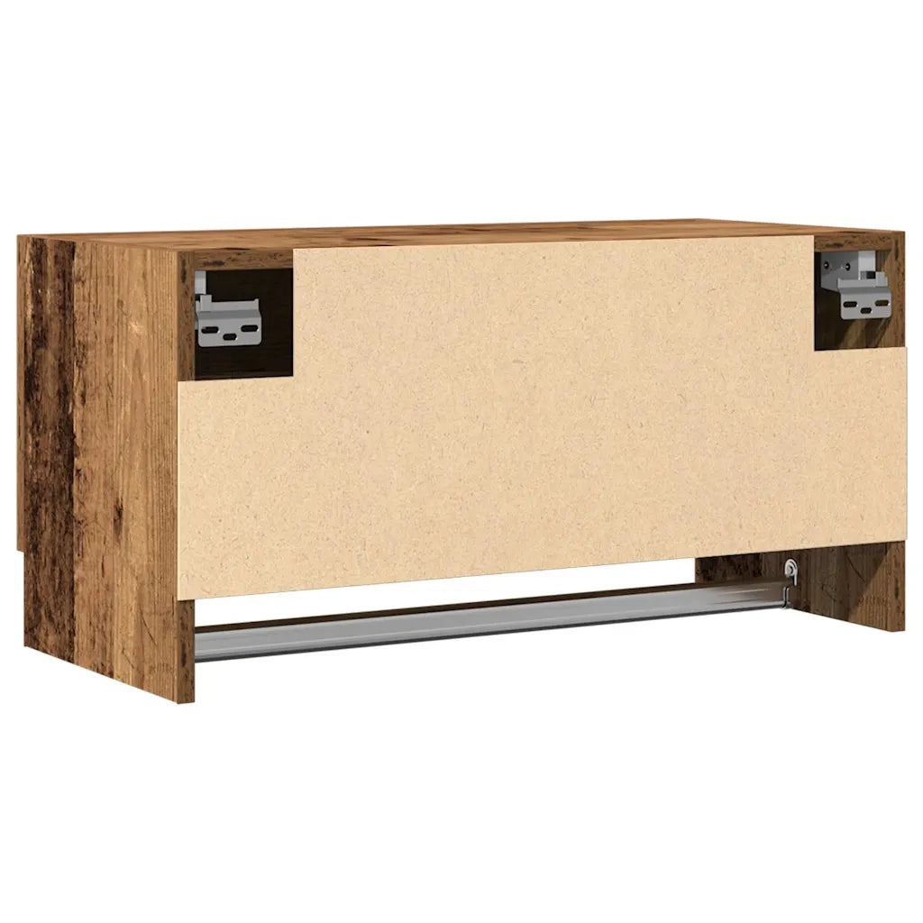 Armadio Legno Vecchio 70x32,5x35 cm in Legno Multistrato