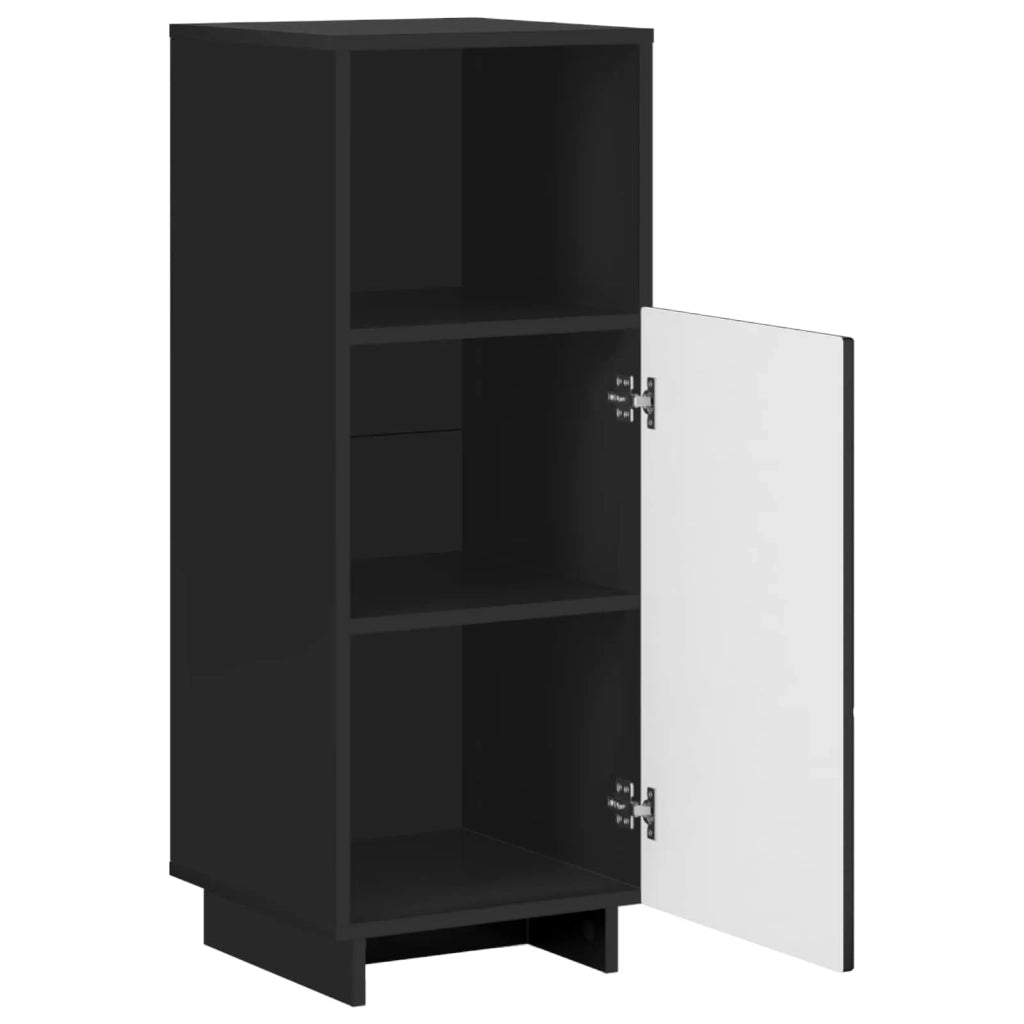 Mobile bagno Nero 36,5 x 38 x 95 cm Legno ingegnerizzato 8011604