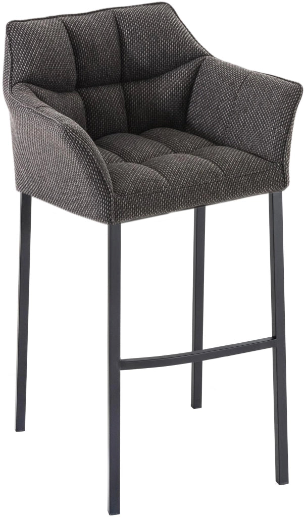 Barhocker Damaso B Stoff mit 4-FuЯ Gestell