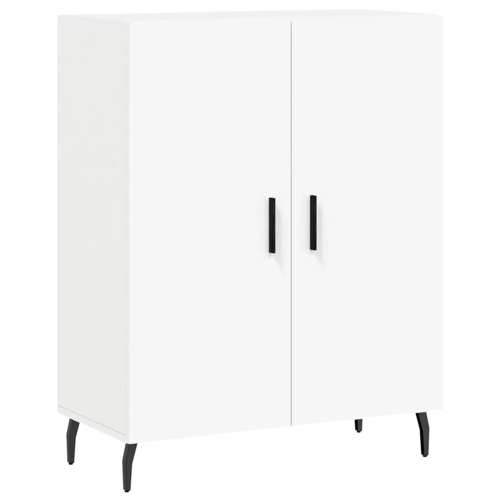 Buffet credenza cassettiera mobiletto mobile contenitore organizer cucina soggiorno salotto alto 69,5 x 34 x 180 cm legno ingegnerizzato bianco 02_0032697