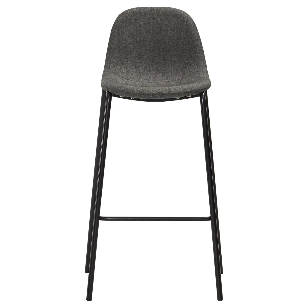 Set da Bar 3 pz in Tessuto Grigio Scuro 3051133