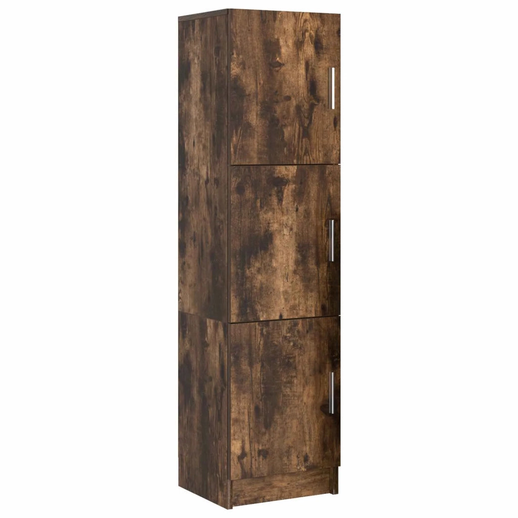 Scrivania | Tavolo da Ufficio 2 pz Rovere fum¨¦