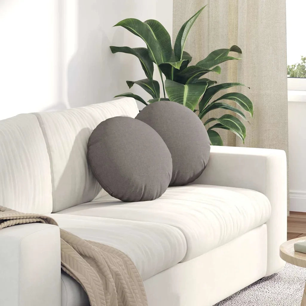 Cuscini per Seduta 2 pcs Talpa Ø40 x 13 cm Tessuto 42014126
