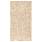 Tappeto ZIZUR Beige 80x150 cm Aspetto Iuta Interni ed Esterni 4010402