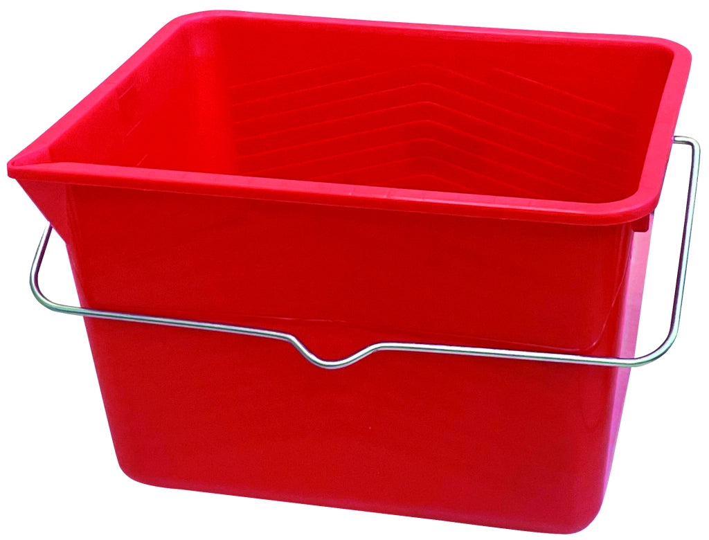 SECCHIO RETTANGOLARE PER IDROPITTURE  lt. 8