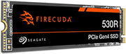 FireCuda 530R NVMe SSD 2TB, per PS5/PC, M.2 PCIe Gen4 ×4 NVMe 1.4, 7.400 MB/s, 3D-TLC-NAND, 5.050TBW, Data Rescue Service (ZP2000GM3A063)