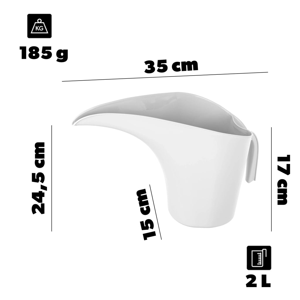 KADAX Konewka Mati 2L biała 0659-011 K16609