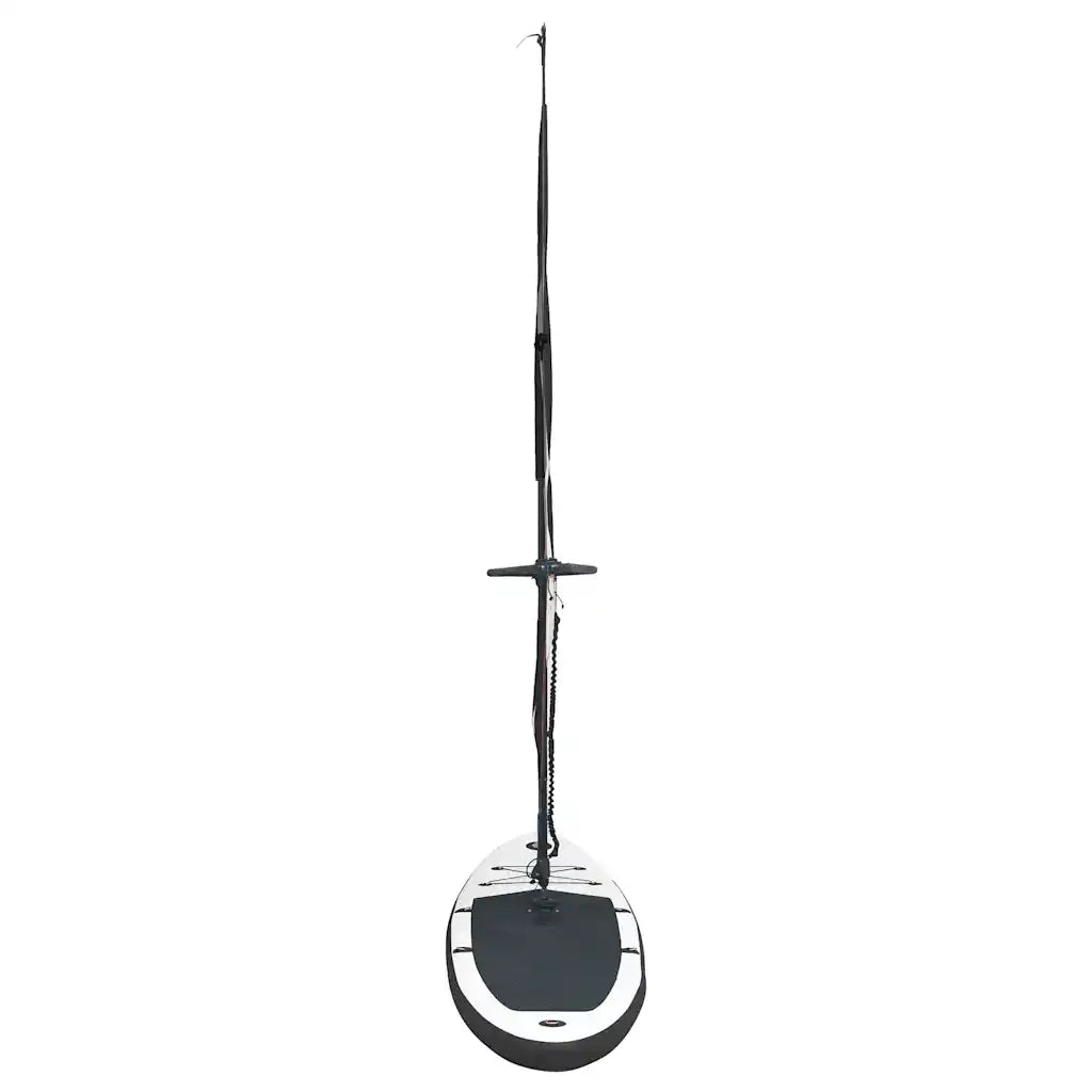 Set Tavola Gonfiabile da SUP con Vela Nero e Bianco cod mxl 69817