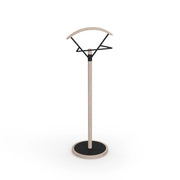 Servomuto Herdasa legno di faggio e metallo, rovere-nero 117x42x34cm