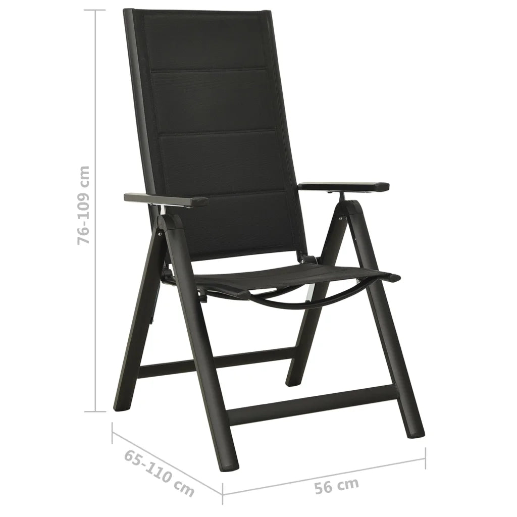 Set da Bistrot 3 pz Nero e Antracite 3070655