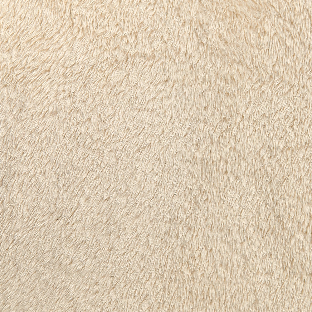 Coperta beige 125 x 150 cm soggiorno camera da letto accessorio divano