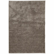 Tappeto del soggiorno | Tappeto a Pelo Lucido Lungo ISTAN Effetto Grigio 120x170 cm