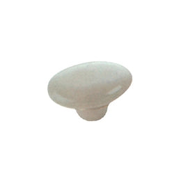 Pomolo in porcellana ovale "Champagne"