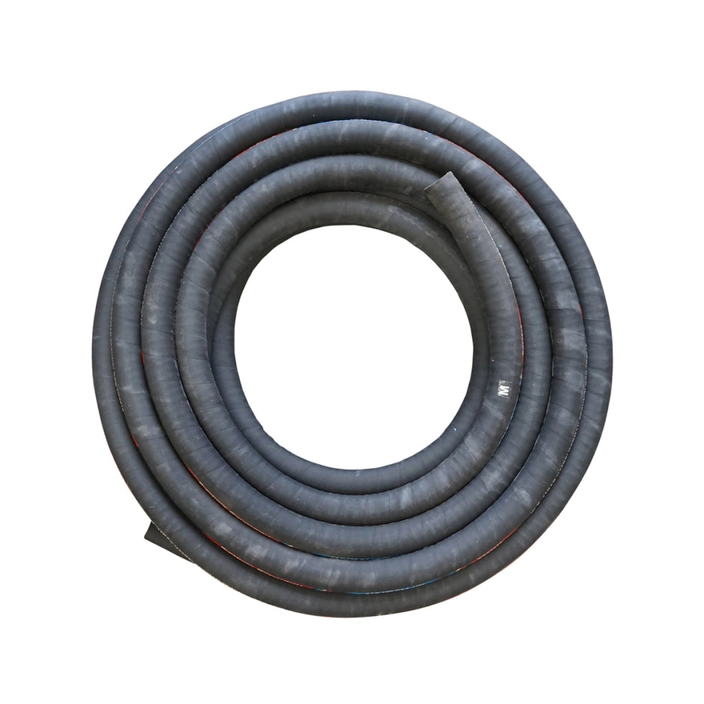 Tubo idraulico 25m con doppio inserto tessile DN38 (int. FI38/est. FI55) SAE 100 R4 1-1/2