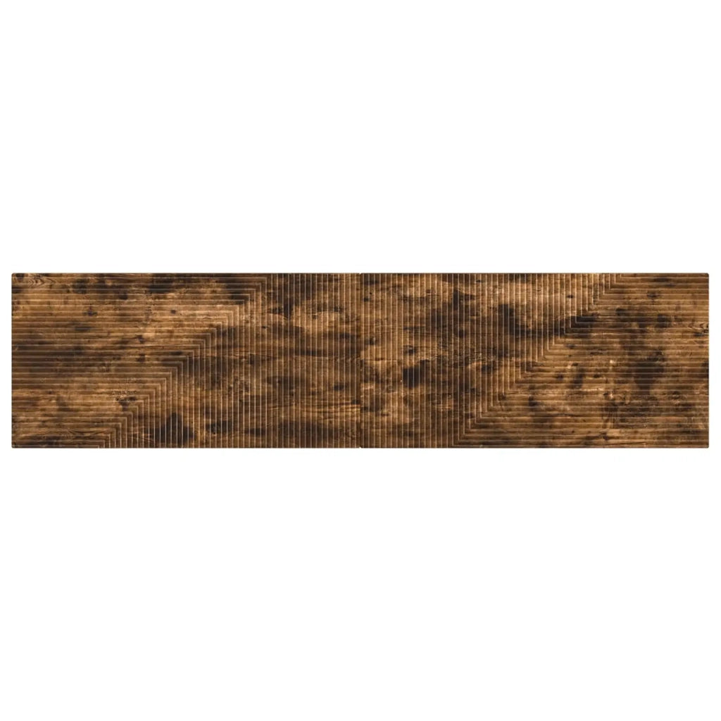 Testiera da Muro HAARLEM Rovere Fumo Legno ingegnerizzato 896930