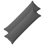 Cuscino con cuscino HOUTEN 2 pz Grigio Chiaro Lino 934262