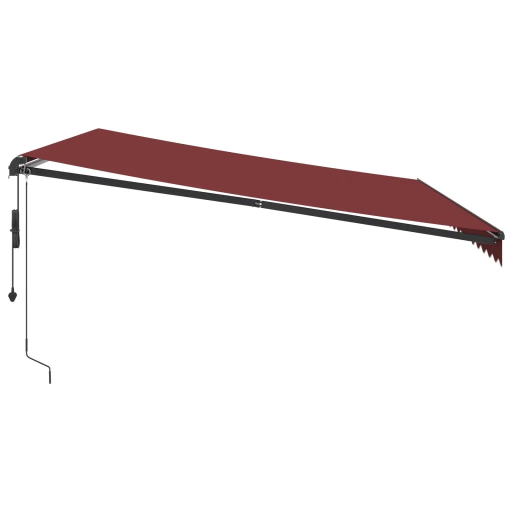 Tenda da Sole Retrattile Automatica con LED BordÃ² 450x350 cm