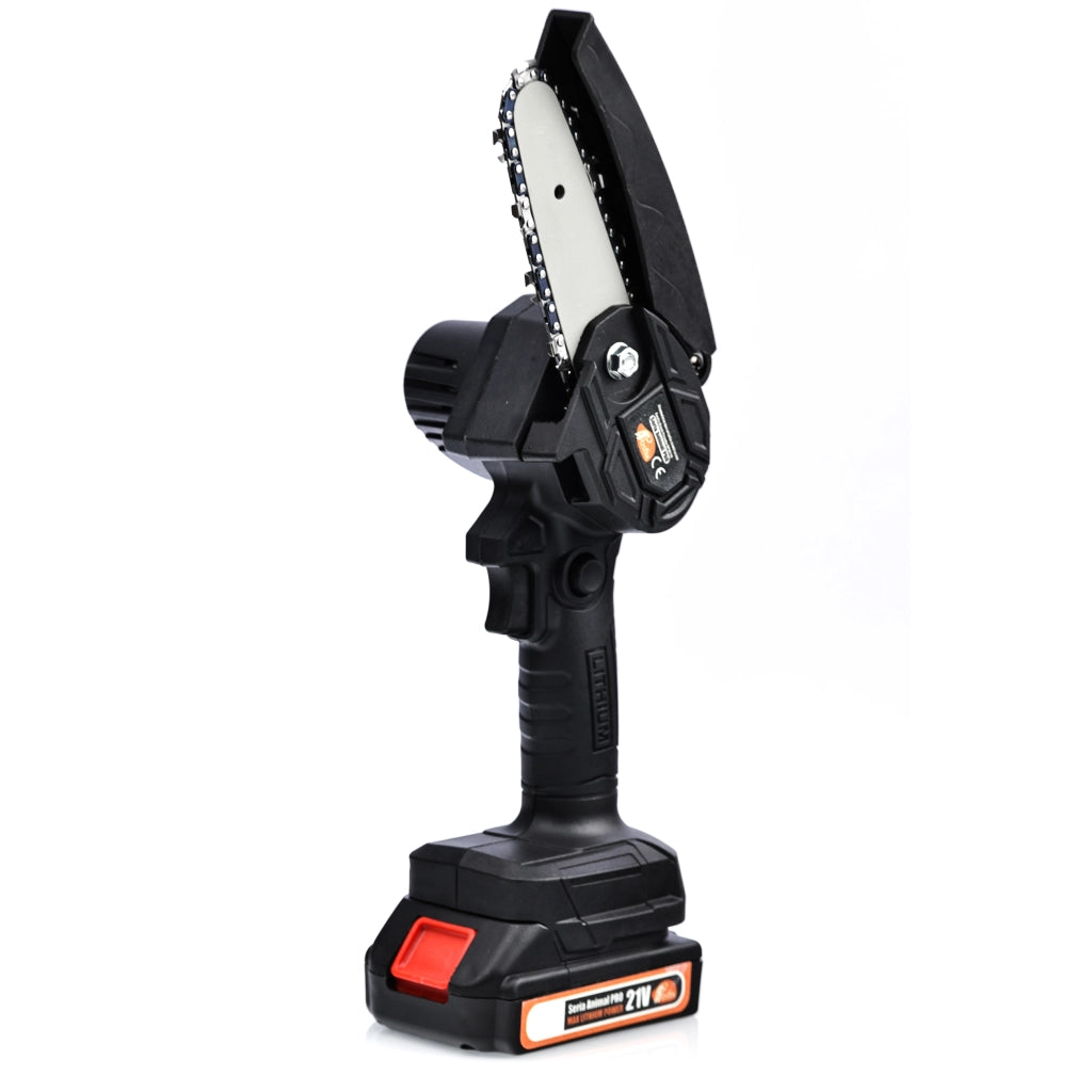 Motosega Elettrica a Batteria Black Piranha BPW21V – 21V, 800W, 2x Batterie Max Lithium, Set con Valigetta e Accessori