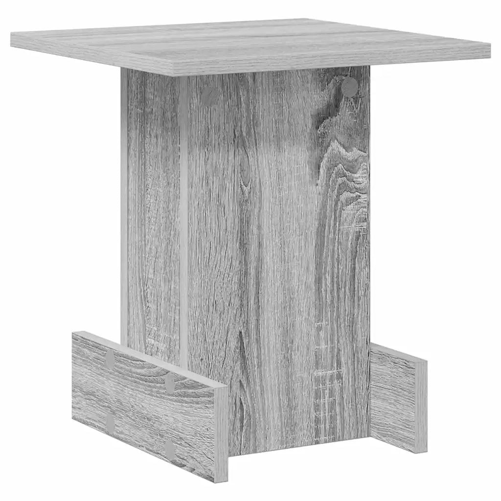 Tavolino Grigio Sonoma 35,5 x 35 x 40 cm Legno multistrato