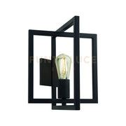 Applique Plaza - Metallo Nero Opaco