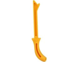 Strumento di sicurezza per lavorazione del legno - Pusher - Maniglia ergonomico - Prevenzione di ritorno - Accessorio di sicurezza per uso professionale e hobby 

Modello: Houtbewerking Pusher Geel 
Codice: 
Specifica tecnica: Terugslagpreventie