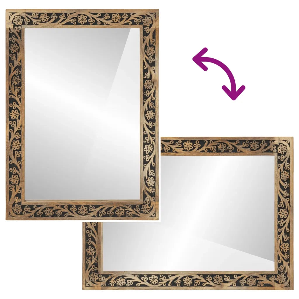 Set Mobili da Bagno 4 pz in Legno Massello di Mango 3206315